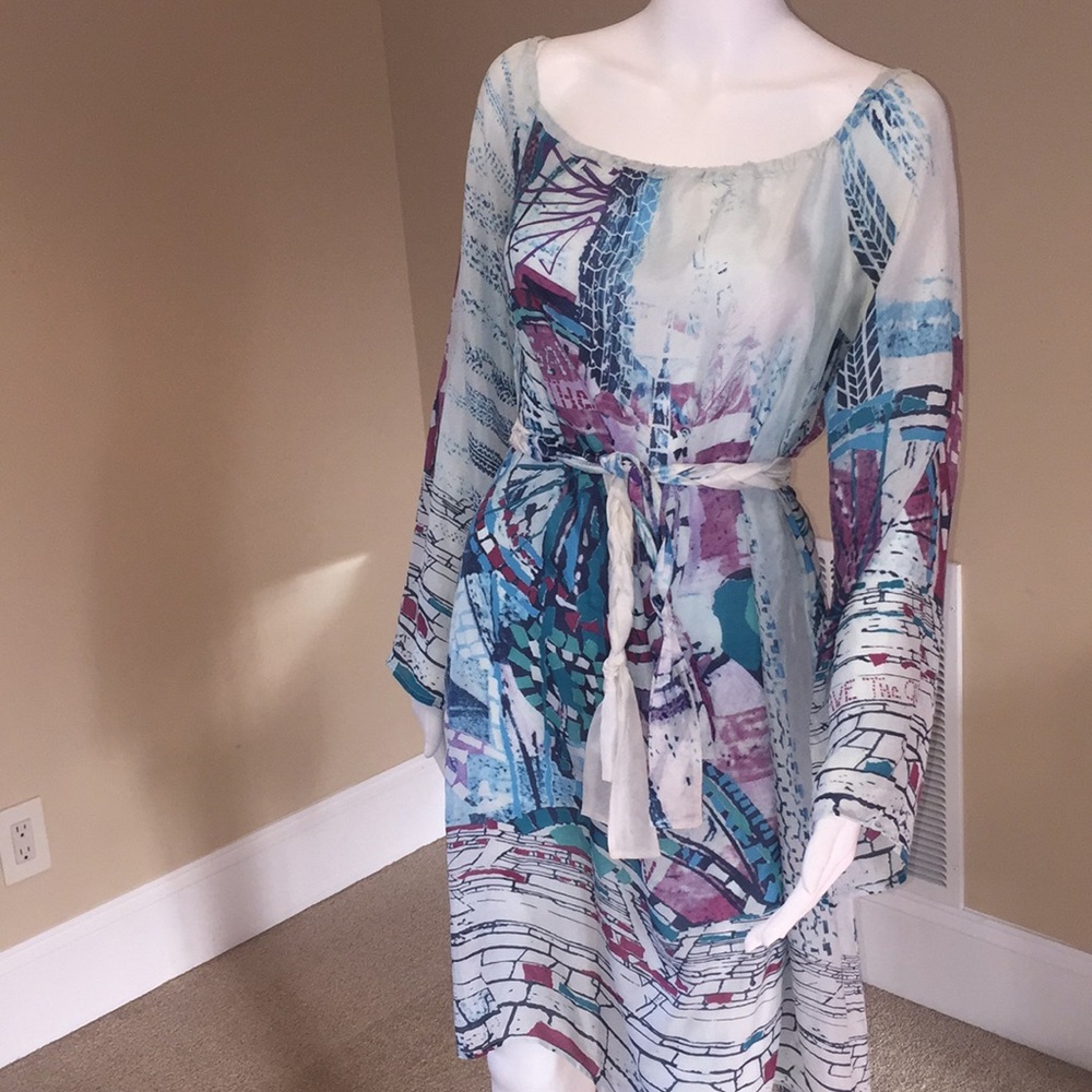 Save the Queen silk dress M